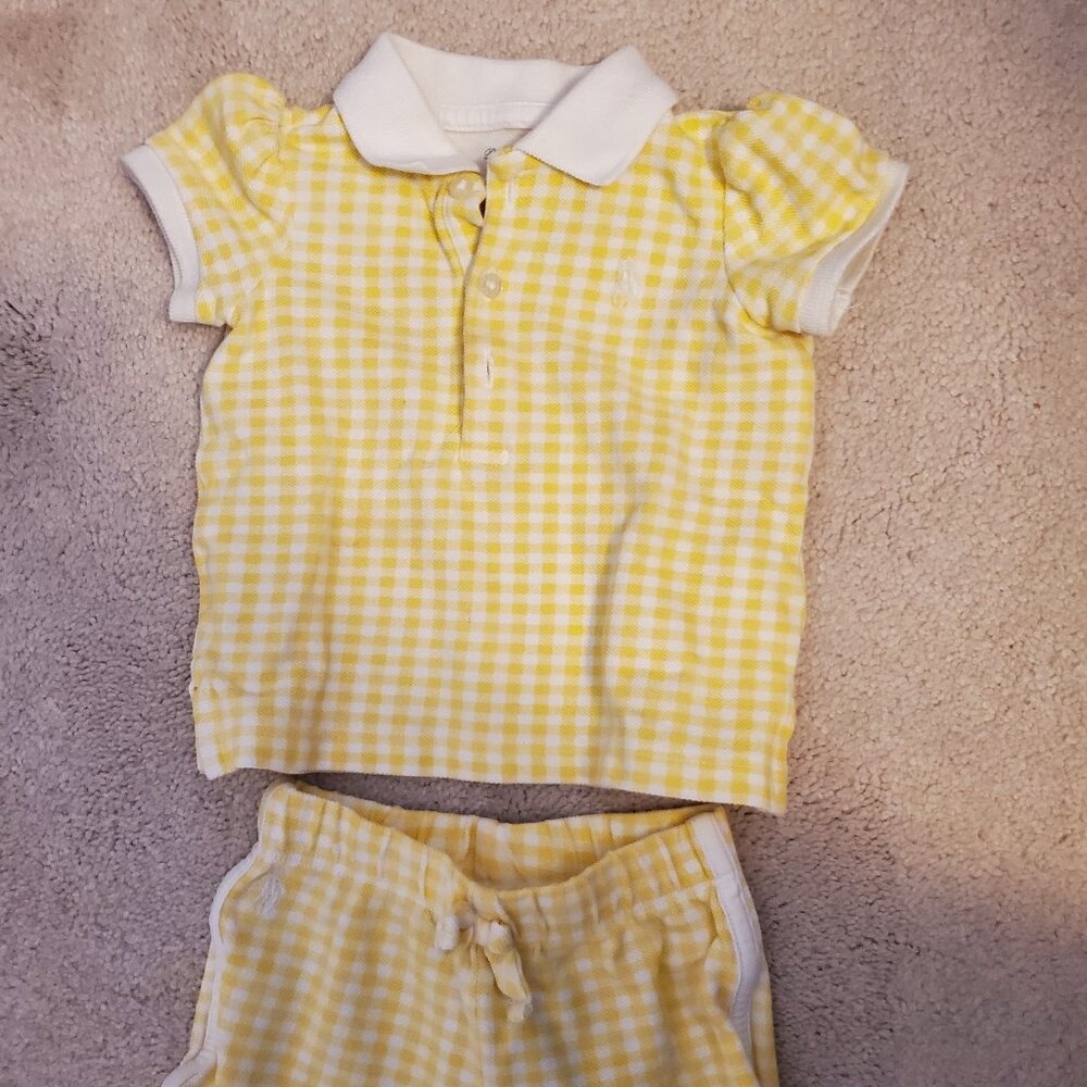 Ralph Lauren top and bottom